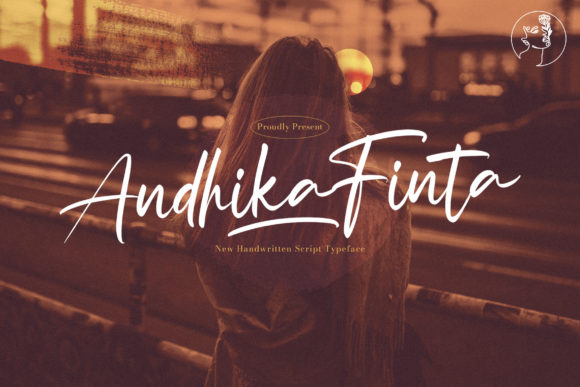 Andhika Finta: A Script Font for Web Design