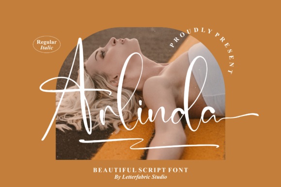Arlinda: A Refined Script Font for Editorial Design