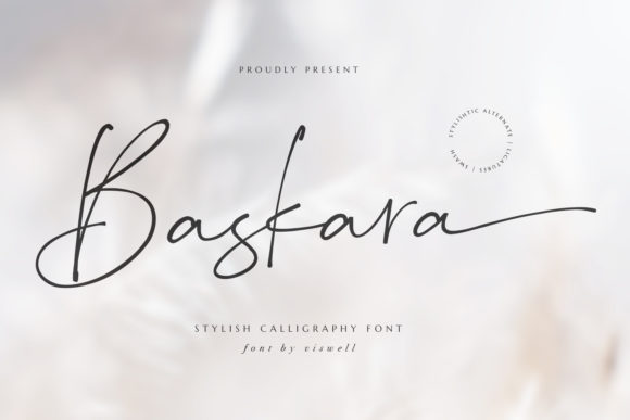 Baskara: A Stylish Calligraphy Font