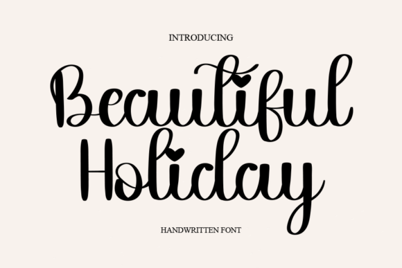 Beautiful Holiday Font Review
