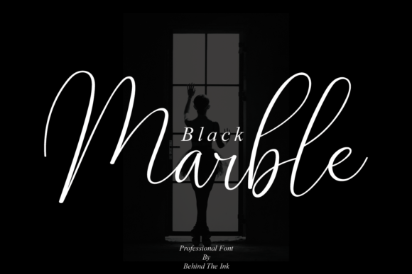 Black Marble: A Luxurious Script Font