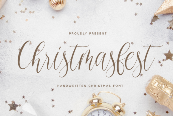 Christmasfest: A Handwritten Font That Feels Like Home