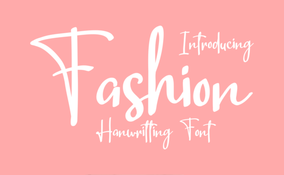 Fashion Font: A Handwritten Script for Scroll-Stopping Brand Moments