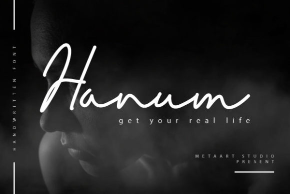 Hanum: A Romantic Typeface for Web Design