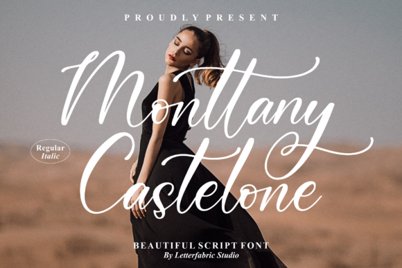 Monttany Castelone: A Refined Script Font for Editorial Design