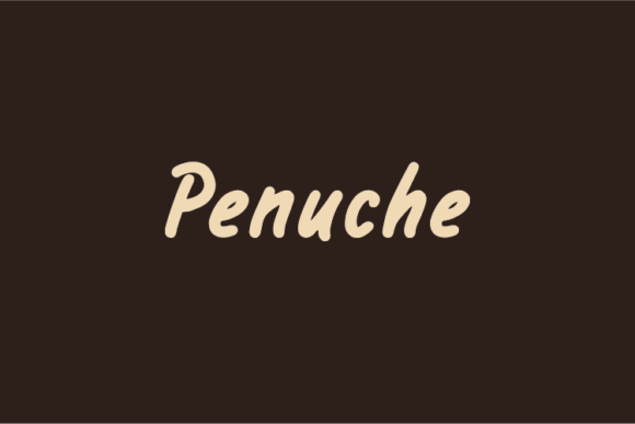 Penuche: A Natural Handwritten Font for Crafters & Sellers
