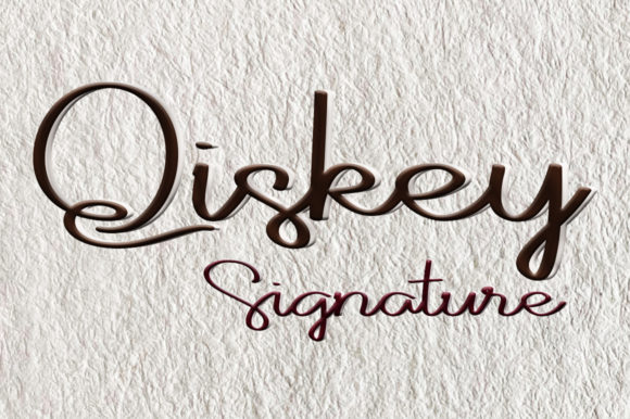 Qiskey: A Handwriting Script Font That Makes Your Campaign Feel Human