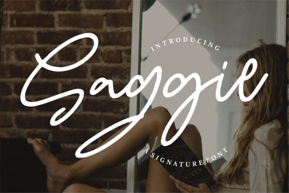 Saggie: A Modern Handwritten Font