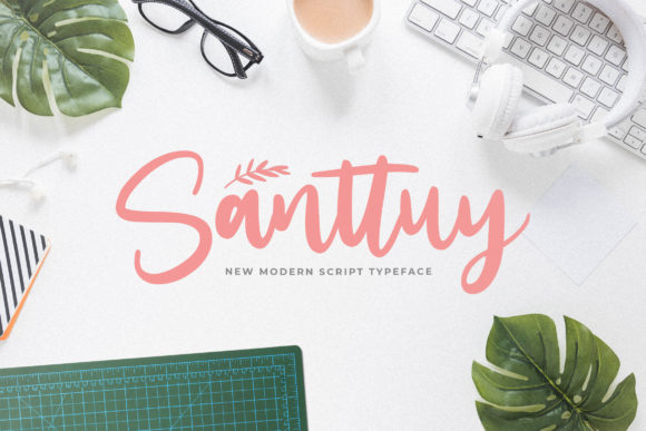 Santtuy: A Delicate Handwritten Font