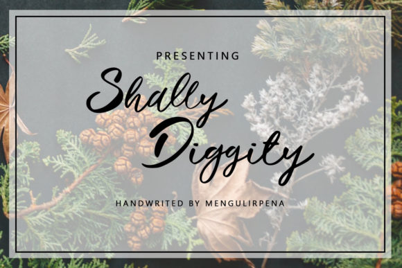 Shally Diggity: A Classy Script Font