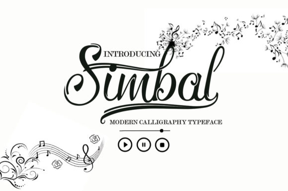Simbal: A Fresh Calligraphy Font for Business