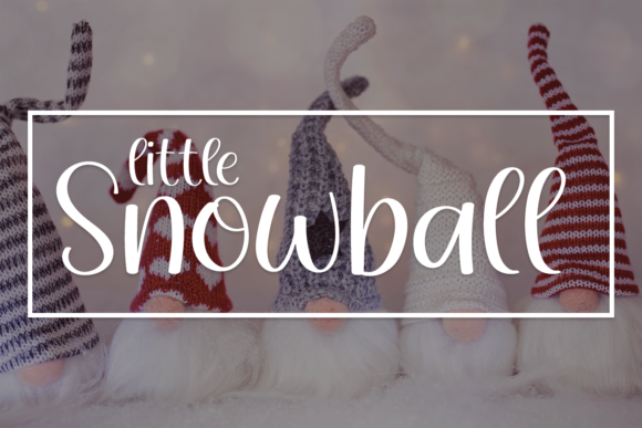 Snowball: A Graceful Script Font for Elegant Brand Moments